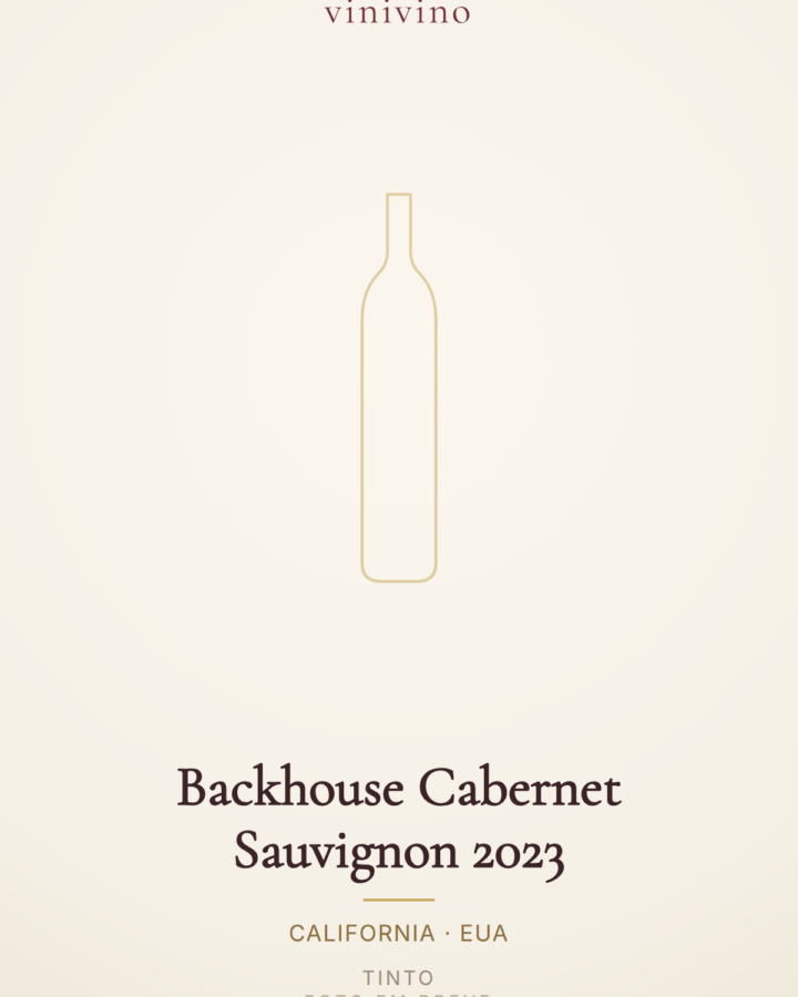 Backhouse Cabernet Sauvignon 2023