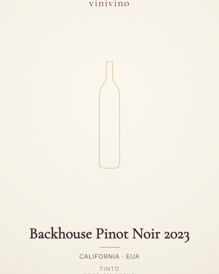 Backhouse Pinot Noir 2023