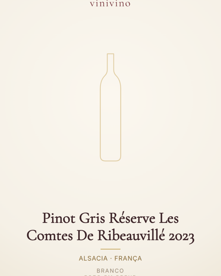 Pinot Gris Réserve Les Comtes De Ribeauvillé 2023