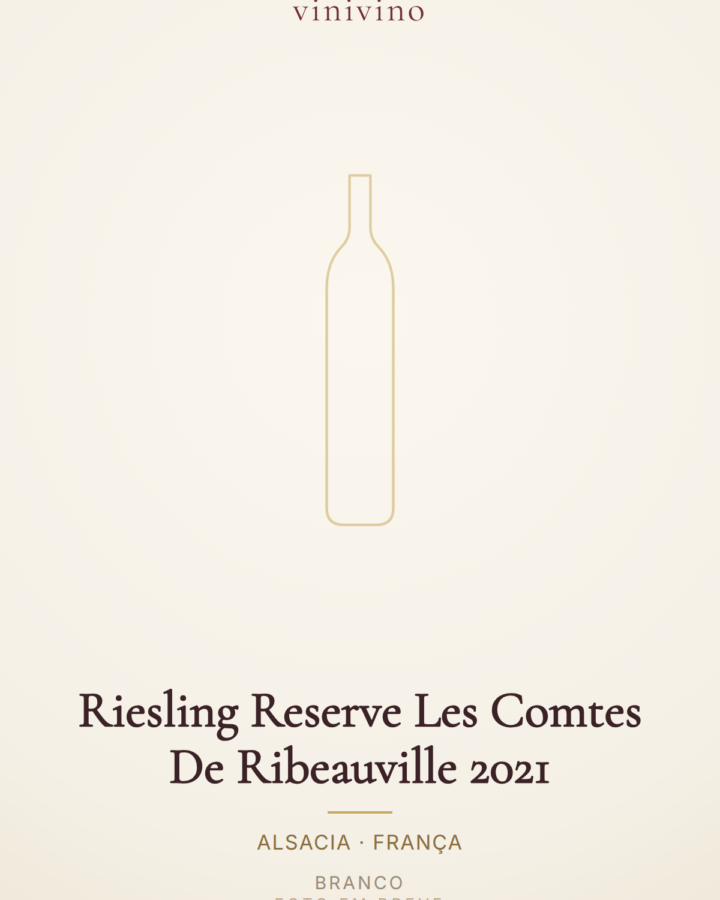 Riesling Reserve Les Comtes De Ribeauville 2021
