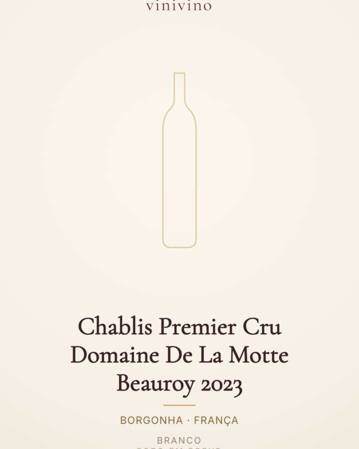 Chablis Premier Cru Domaine De La Motte Beauroy 2023