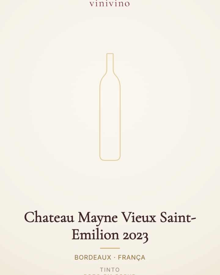 Chateau Mayne Vieux Saint-Emilion 2023