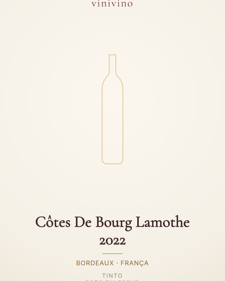 Côtes De Bourg Lamothe 2022