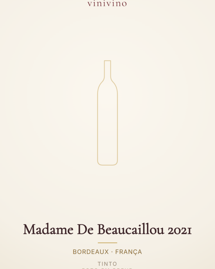 Madame De Beaucaillou 2021