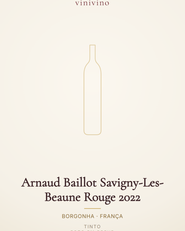 Arnaud Baillot Savigny-Les-Beaune Rouge 2022