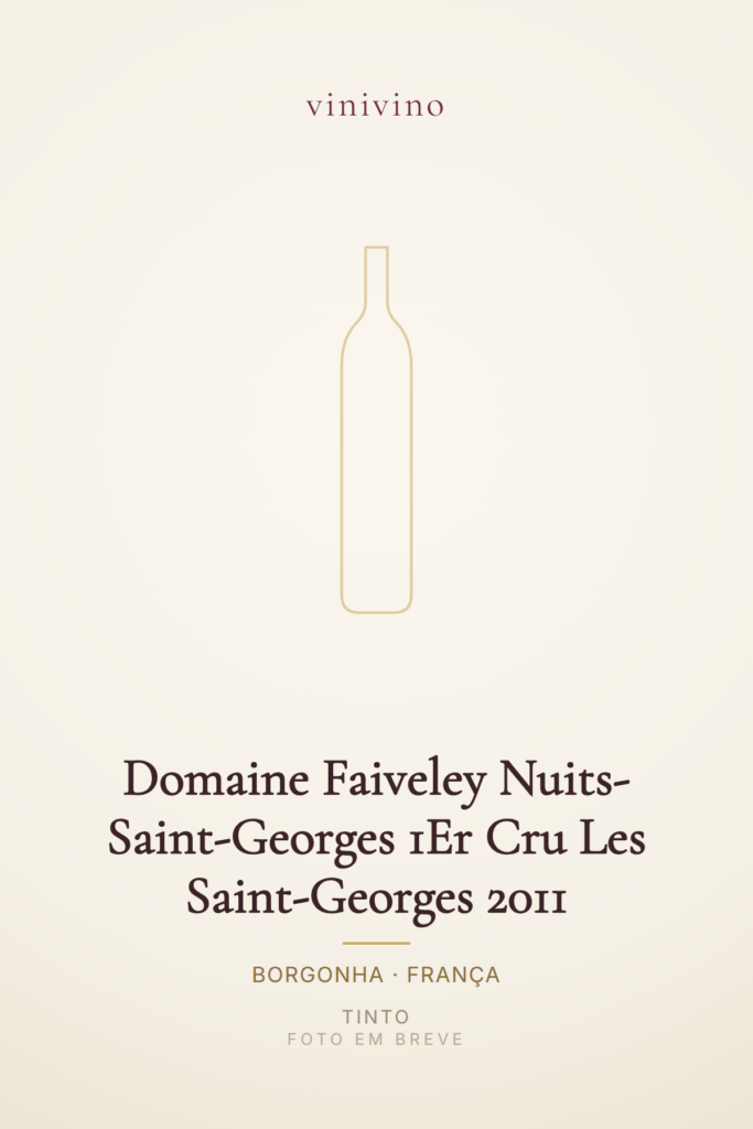Domaine Faiveley Nuits-Saint-Georges 1Er Cru Les Saint-Georges 2011