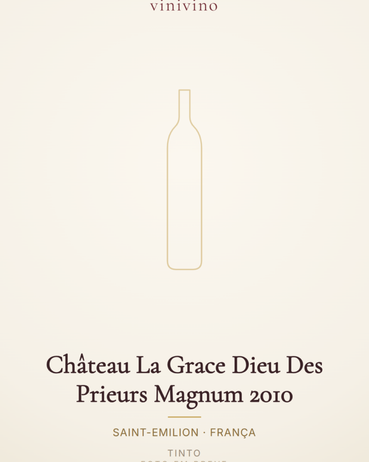 Château La Grace Dieu Des Prieurs Magnum 2010