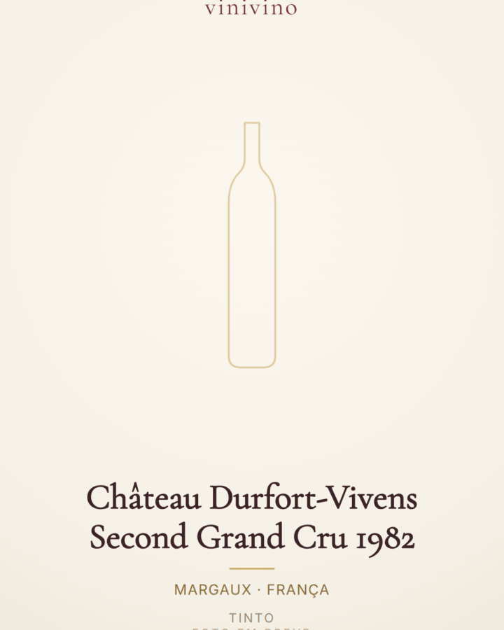 Château Durfort-Vivens Second Grand Cru 1982