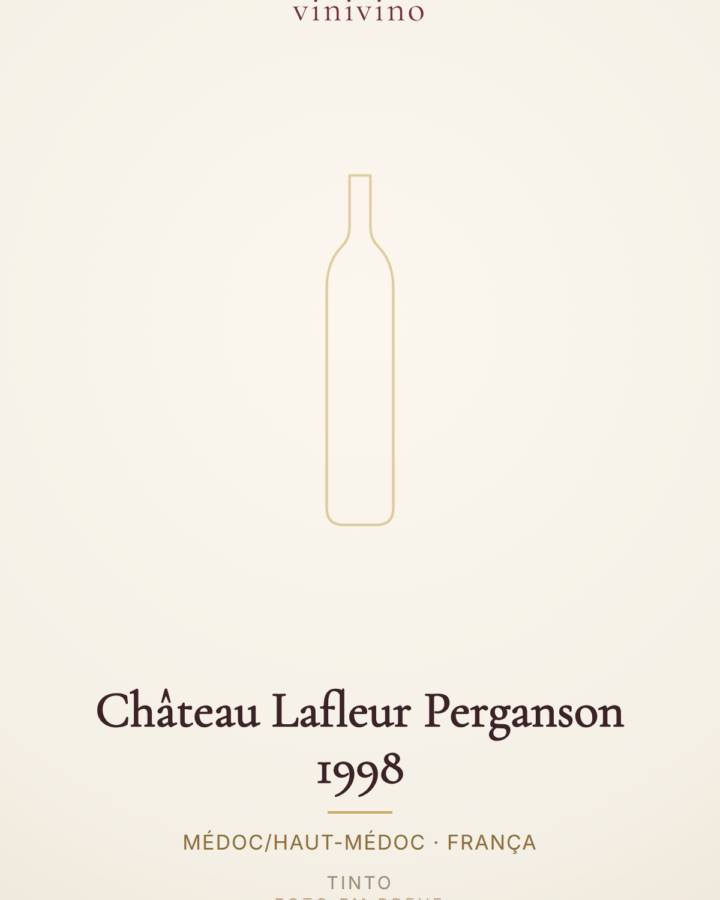 Château Lafleur Perganson 1998