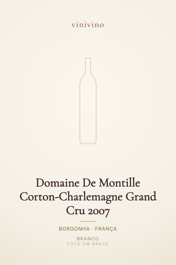Domaine De Montille Corton-Charlemagne Grand Cru 2007