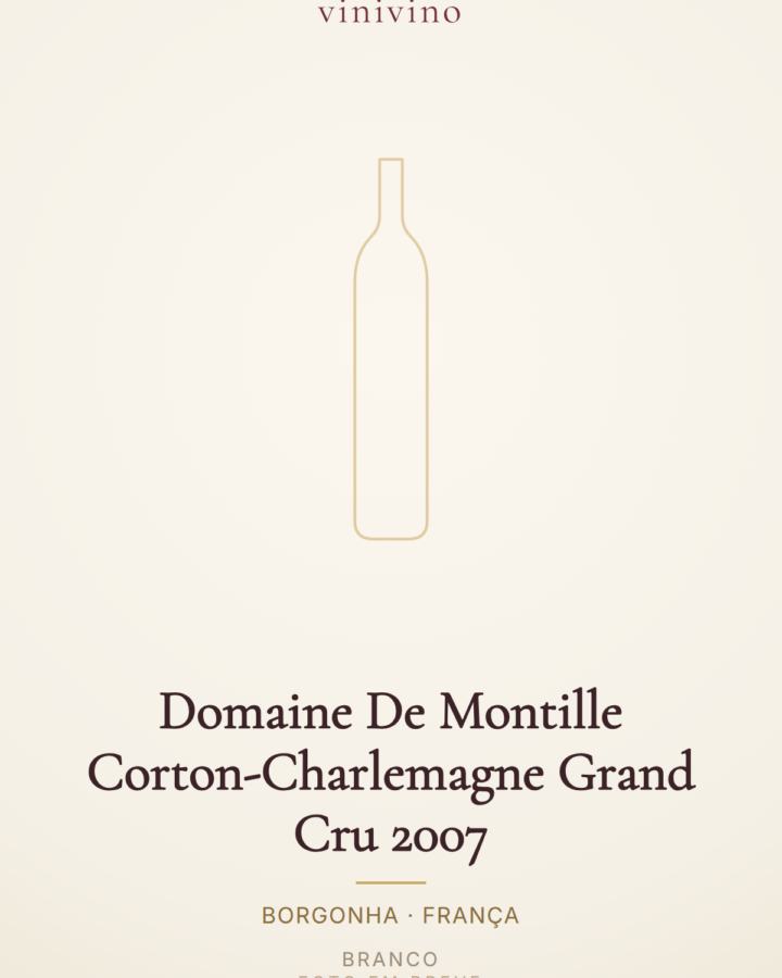 Domaine De Montille Corton-Charlemagne Grand Cru 2007
