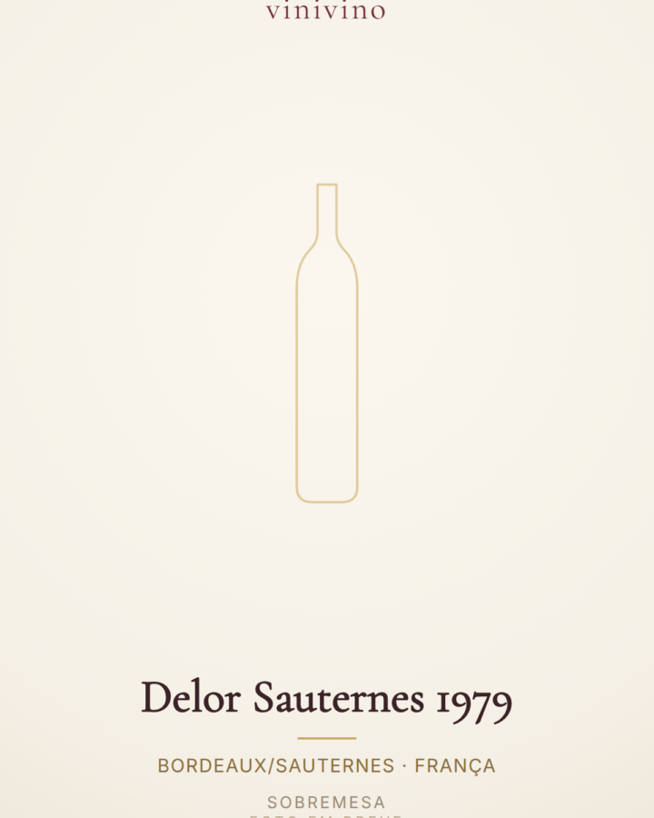 Delor Sauternes 1979