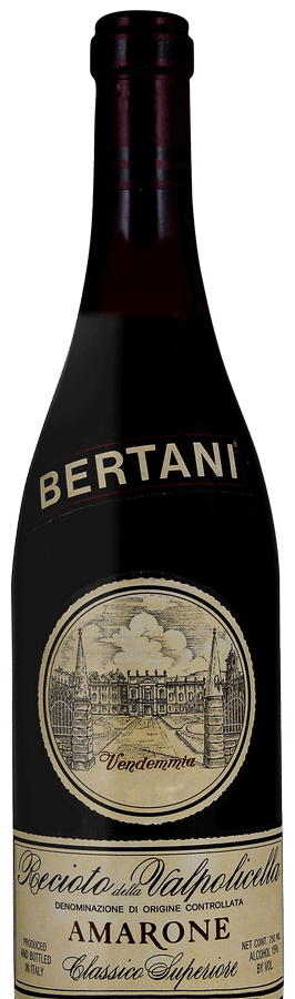 Bertani Recioto Amarone Della Valpolicella Superiore 1986